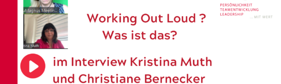 DiSG® Trainer im Gespräch – Kristina Muth über Working out loud